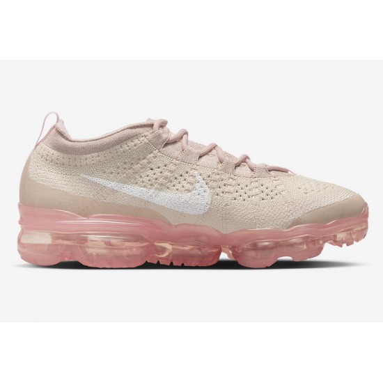 Scarpe Air VaporMax 2023 Flyknit Oatmeal Rosa DV6840-101 Donna