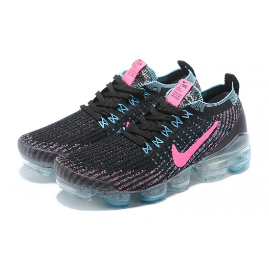 Scarpe Air VaporMax Flyknit 3 Nero Rosa AJ5910-101 Donna/Uomo