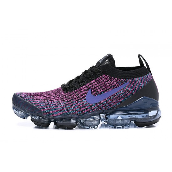 Scarpe Air VaporMax Flyknit 3 Nero Viola AJ6900-009 Donna/Uomo