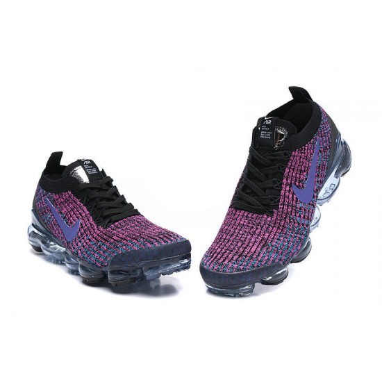 Scarpe Air VaporMax Flyknit 3 Nero Viola AJ6900-009 Donna/Uomo