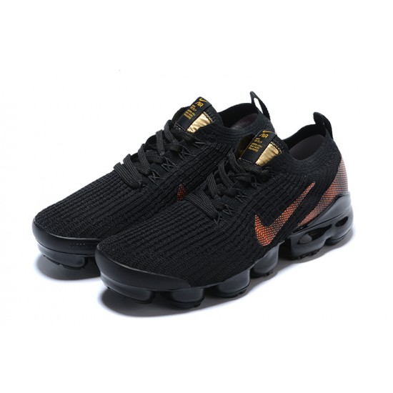 Scarpe Air VaporMax Flyknit 3 Nero Rosso CU1926-001 Donna/Uomo