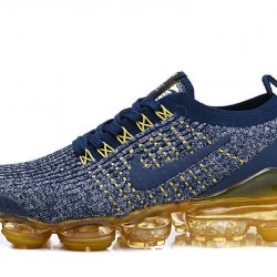 Scarpe Air VaporMax Flyknit 3 Blu Giallo AJ6900-444 Donna/Uomo