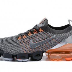 Scarpe Air VaporMax Flyknit 3 Grigio Arancia AJ6900-024 Donna/Uomo