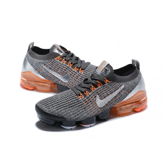 Scarpe Air VaporMax Flyknit 3 Grigio Arancia AJ6900-024 Donna/Uomo