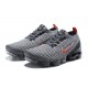 Scarpe Air VaporMax Flyknit 3 Grigio Rosso AJ6900-012 Donna/Uomo