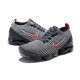 Scarpe Air VaporMax Flyknit 3 Grigio Rosso AJ6900-012 Donna/Uomo