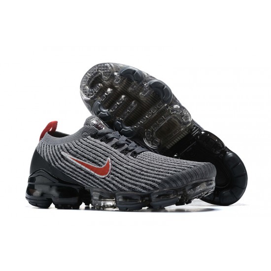 Scarpe Air VaporMax Flyknit 3 Grigio Rosso AJ6900-012 Donna/Uomo