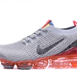 Scarpe Air VaporMax Flyknit 3 Grigio Rosso AJ6900-600 Donna/Uomo