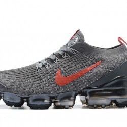 Scarpe Air VaporMax Flyknit 3 Grigio Rosso CT1270-001 Donna/Uomo