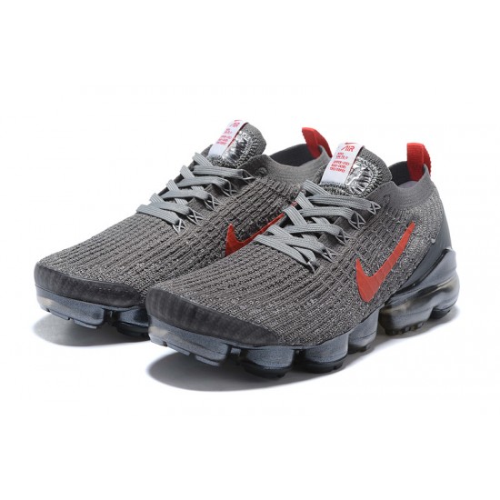 Scarpe Air VaporMax Flyknit 3 Grigio Rosso CT1270-001 Donna/Uomo