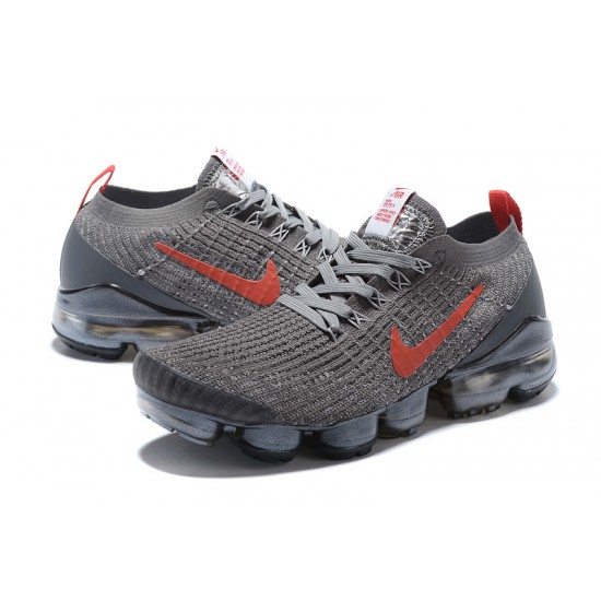 Scarpe Air VaporMax Flyknit 3 Grigio Rosso CT1270-001 Donna/Uomo