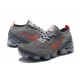 Scarpe Air VaporMax Flyknit 3 Grigio Rosso CT1270-001 Donna/Uomo