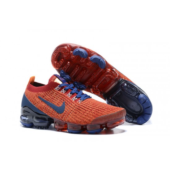 Scarpe Air VaporMax Flyknit 3 Rosso Blu AJ6900-600 Donna/Uomo