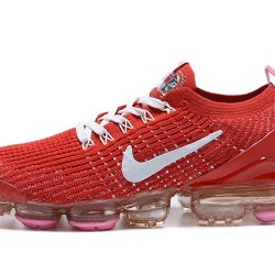 Scarpe Air VaporMax Flyknit 3 Rosso Bianco CU4756-600 Donna/Uomo