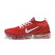 Scarpe Air VaporMax Flyknit 3 Rosso Bianco CU4756-600 Donna/Uomo