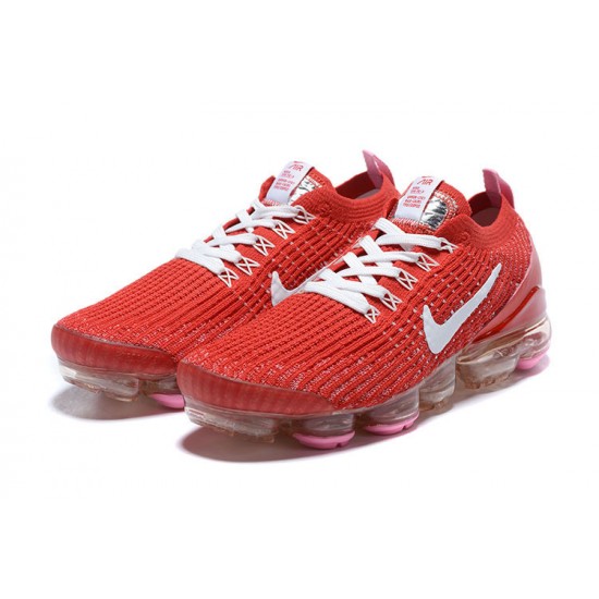 Scarpe Air VaporMax Flyknit 3 Rosso Bianco CU4756-600 Donna/Uomo