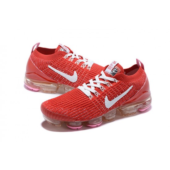 Scarpe Air VaporMax Flyknit 3 Rosso Bianco CU4756-600 Donna/Uomo