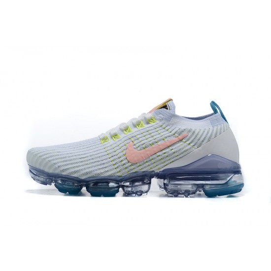 Scarpe Air VaporMax Flyknit 3 Bianco Blu AJ6900-003 Donna/Uomo