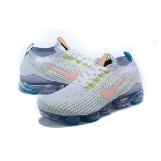 Scarpe Air VaporMax Flyknit 3 Bianco Blu AJ6900-003 Donna/Uomo