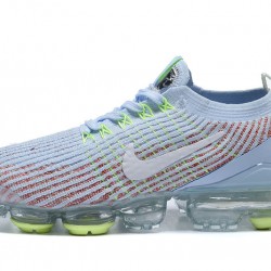 Scarpe Air VaporMax Flyknit 3 Bianco Blu AJ6910-200 Donna/Uomo