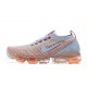 Scarpe Air VaporMax Flyknit 3 Bianco Arancia AJ6910-400 Donna/Uomo