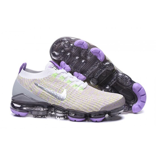 Scarpe Air VaporMax Flyknit 3 Bianco Viola AJ6900-102 Donna/Uomo