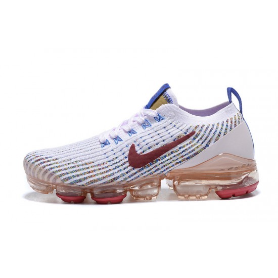 Scarpe Air VaporMax Flyknit 3 Bianco Rosso AJ6910-501 Donna/Uomo