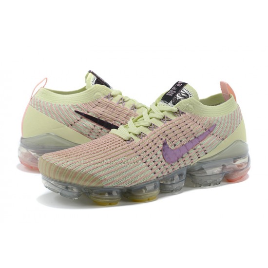 Scarpe Air VaporMax Flyknit 3 Giallo Nero AJ6910-700 Donna/Uomo