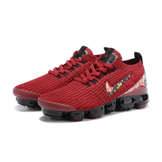 Scarpe Air VaporMax Flyknit 3 Rosso Nero CT1274 -600 Donna