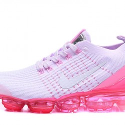 Scarpe Air VaporMax Flyknit 3 Bianco Rosa AJ6910-005 Donna