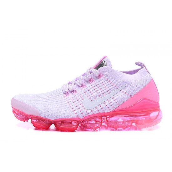 Scarpe Air VaporMax Flyknit 3 Bianco Rosa AJ6910-005 Donna