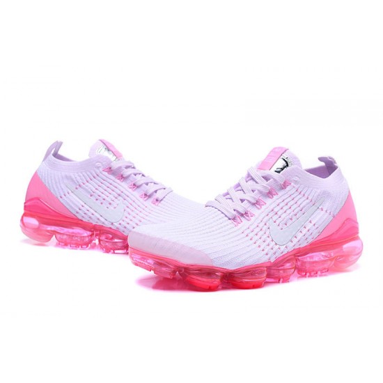 Scarpe Air VaporMax Flyknit 3 Bianco Rosa AJ6910-005 Donna