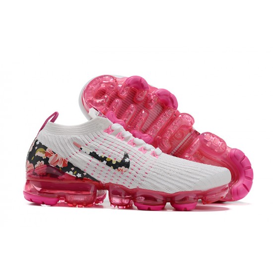 Scarpe Air VaporMax Flyknit 3 Bianco Rosa AJ6910-601 Donna