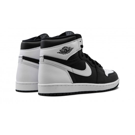 Nike Air Jordan 1 Retro High OG Uomo Reverse Panda DZ5485-010 Scarpe