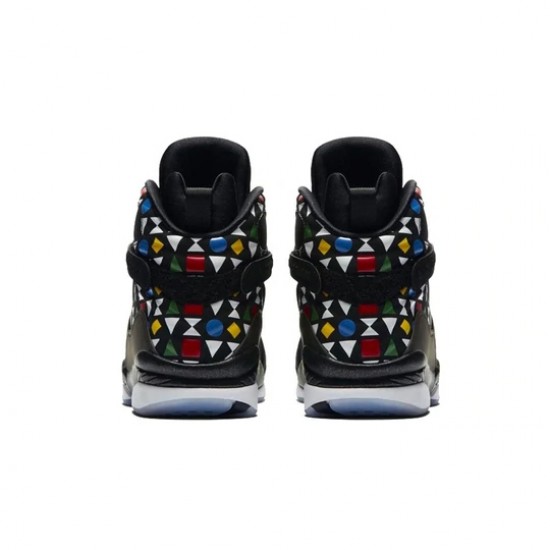 Scarpe Jordan 8 Retro Quai54 2019 Uomo AJ8 CJ9218-001